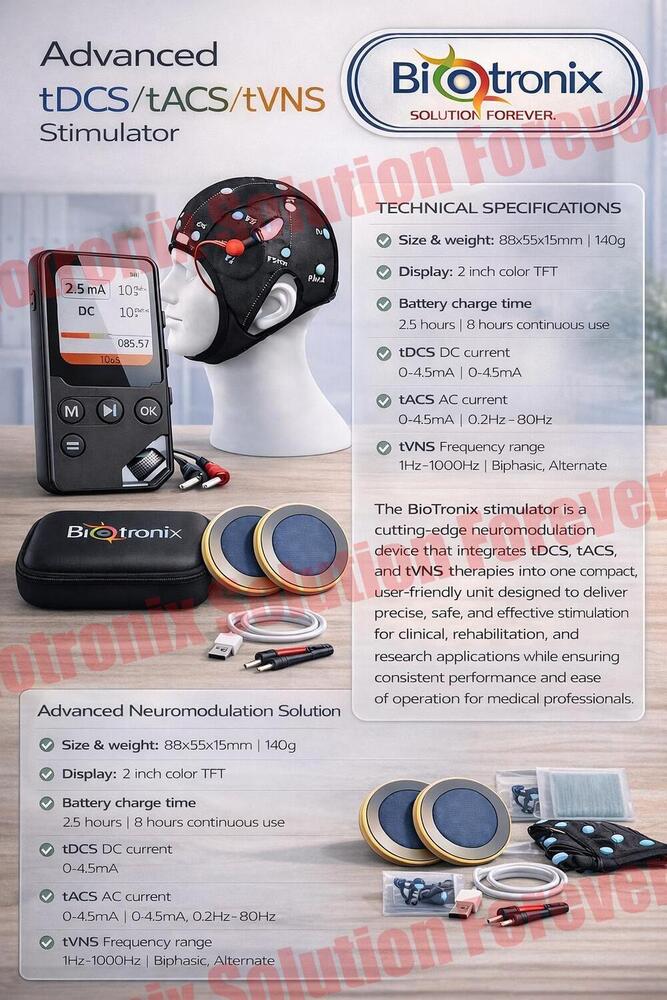 Bio VNS-1 Digital Brain And Vagus Therapy System