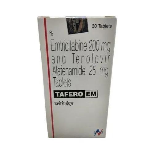 225Mg Tafero Em Emtricitabine Tenofovir Alafenamide Tablets - Life Span: 2 Years From Manufacturing Date