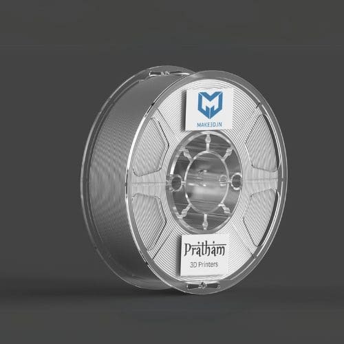 PLA+ 3D Printer Filament (GreySilver Color)