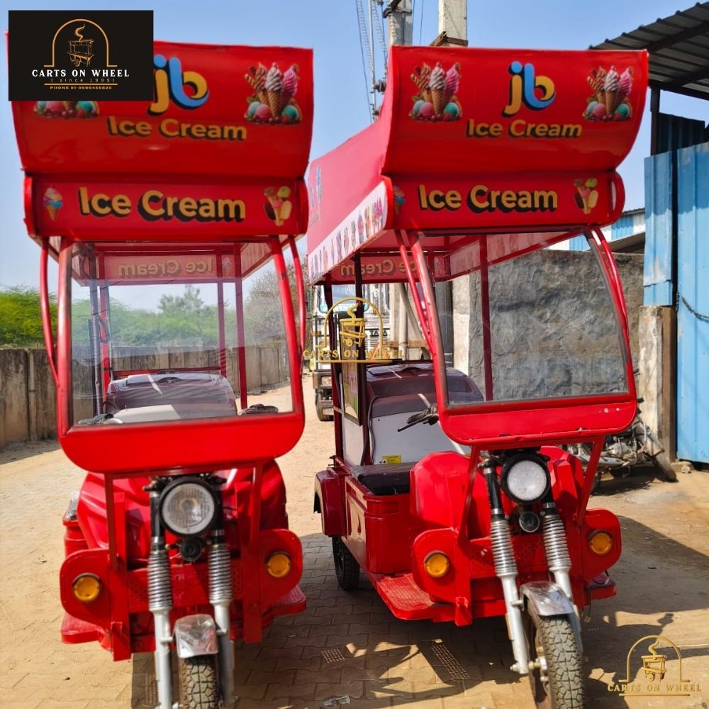 JB Ice Cream cart by Cartsonwheel