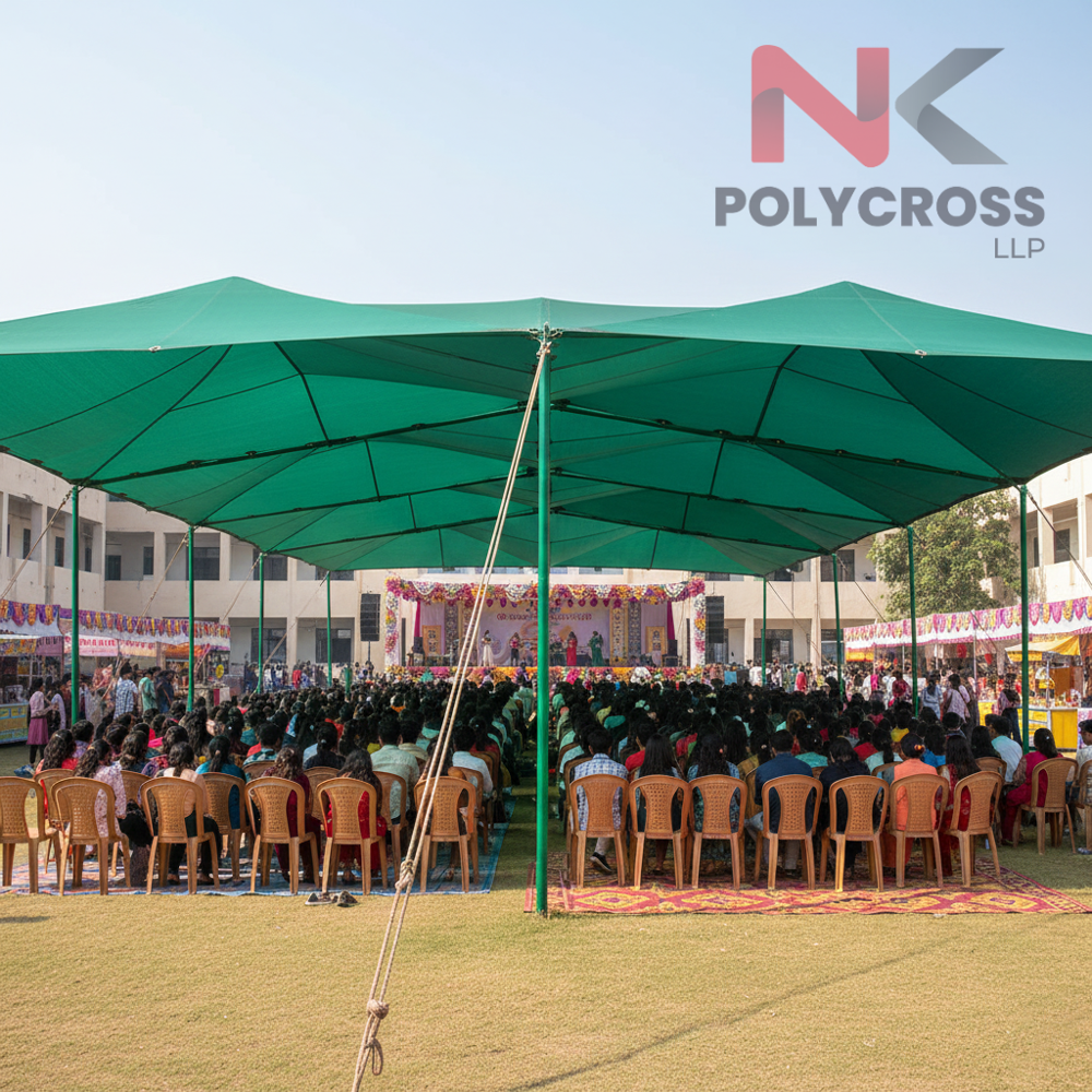 School Assembly Tent - Color: Blue