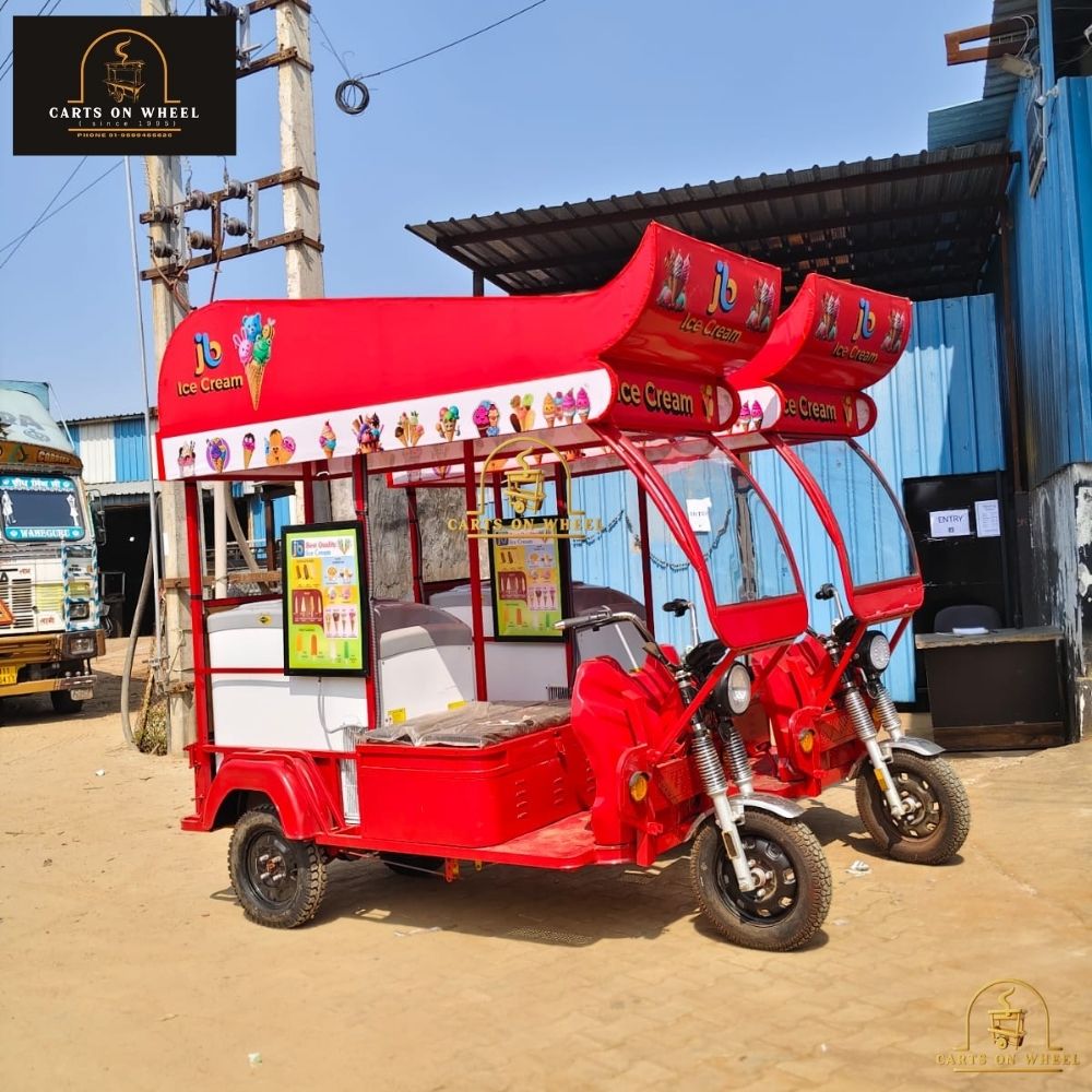 JB Ice Cream cart by Cartsonwheel