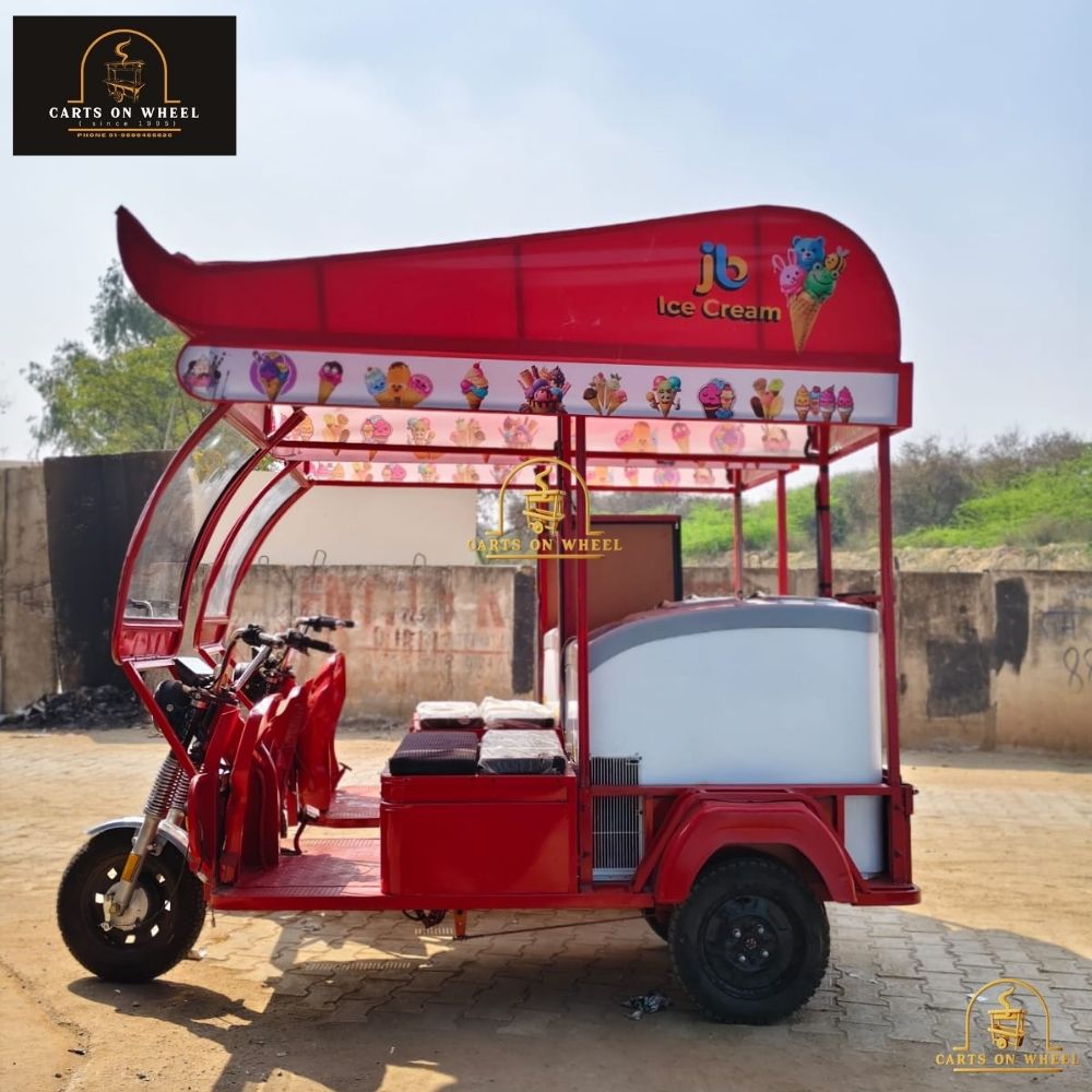 JB Ice Cream cart by Cartsonwheel