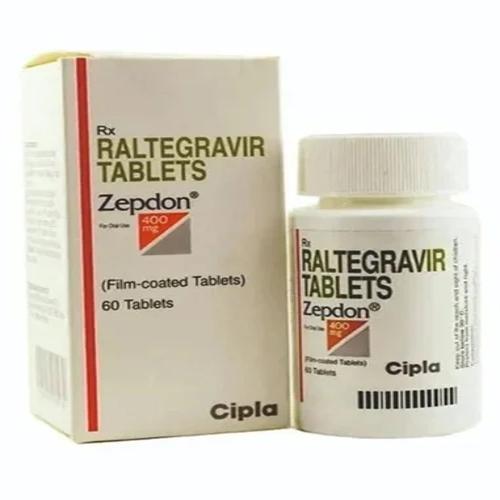 400mg Zepdon Raltegravir Tablet - Life Span: 36 Months