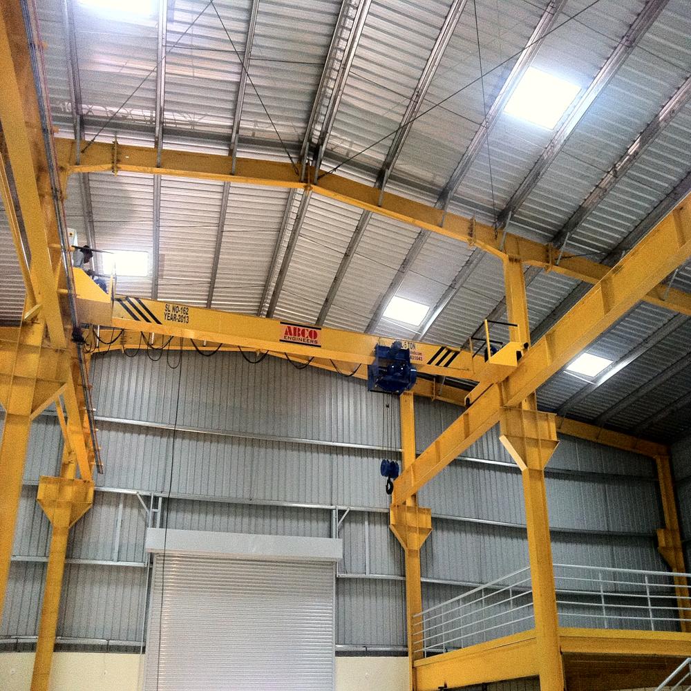 ABCO Overhead Cranes Load Capacity 0.5-80 Ton for Industrial