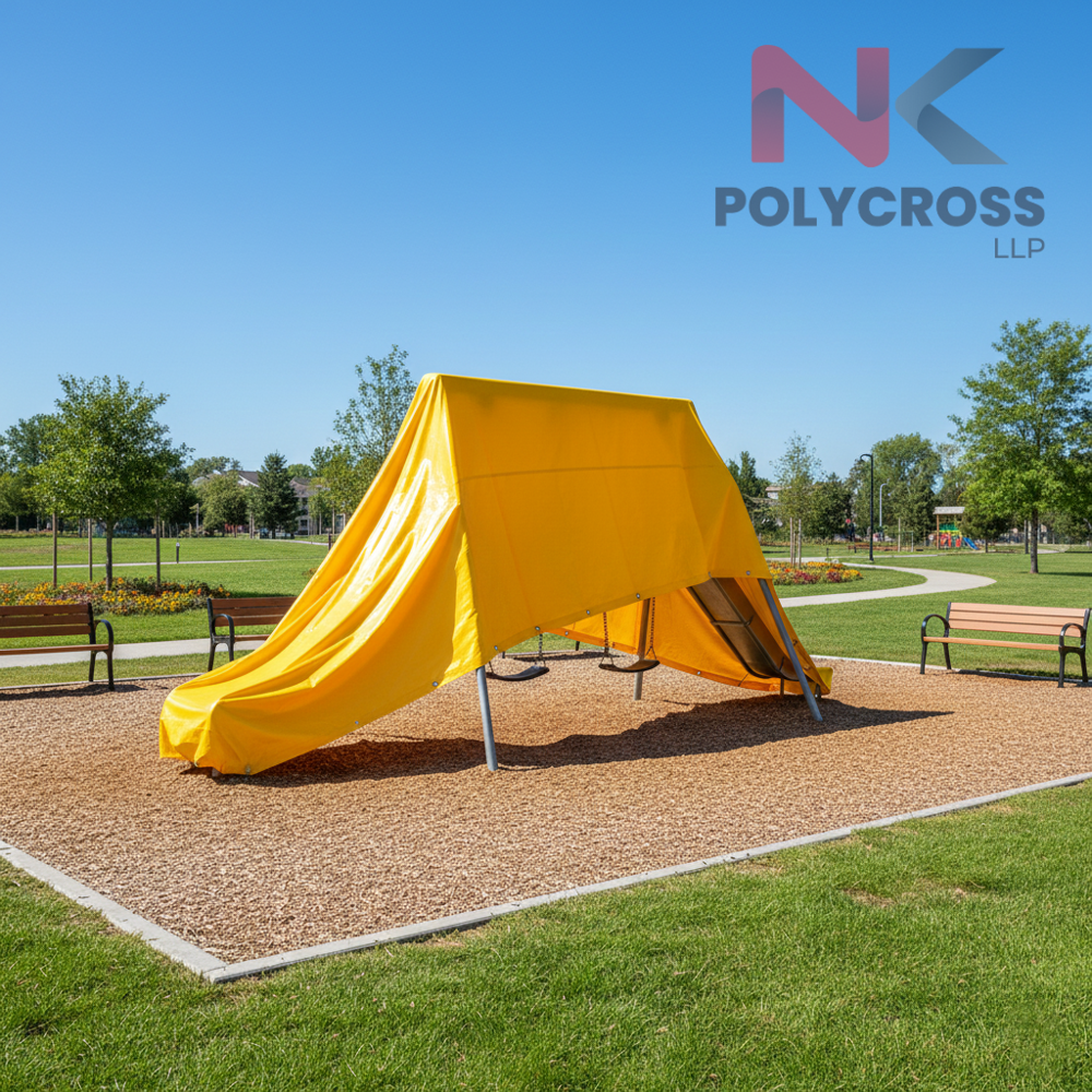 Playground Slide Cover - Color: Blue