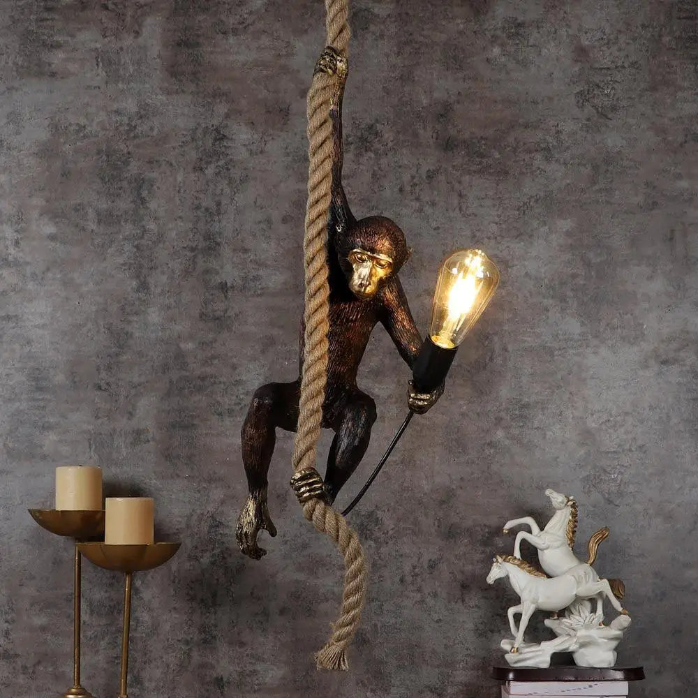 Monkey Hanging Light