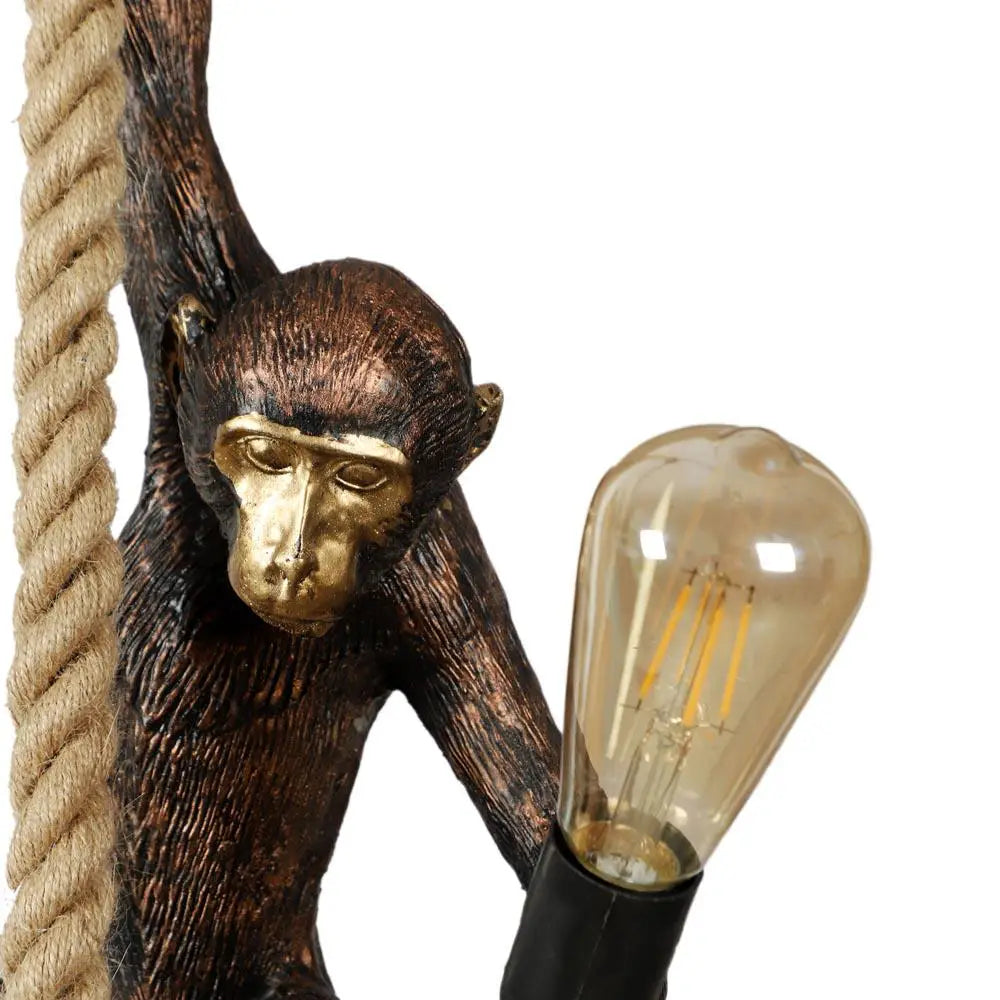 Monkey Hanging Light - Color: Warm