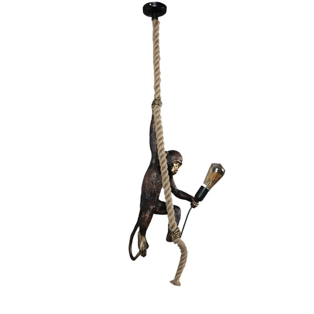 Monkey Hanging Light - Color: Warm