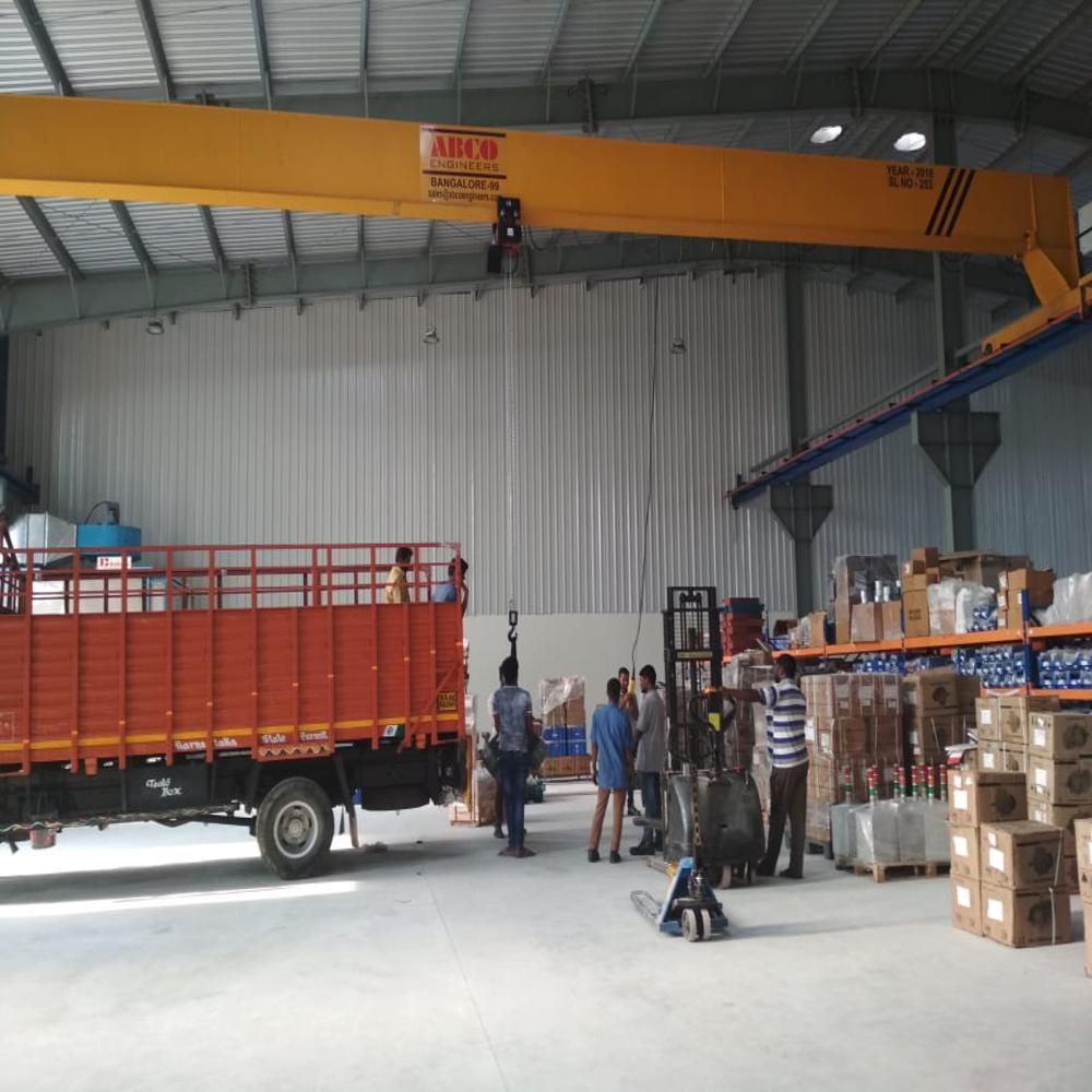 Single Girder Eot Crane - 20 Ton Load Capacity, 6m To 18m Lifting Height | Durable Metal Construction, Corrosion Resistant Finish, Emergency Stop System, Customizable Design