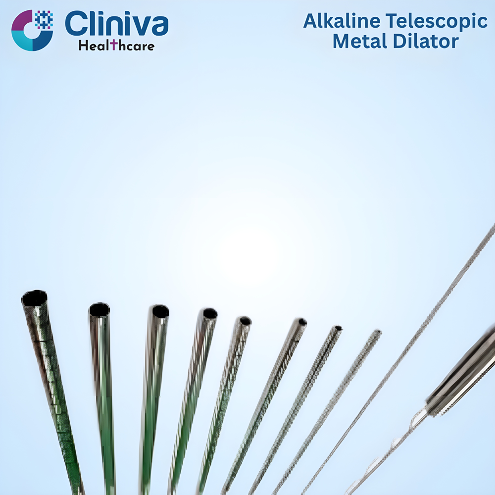 Alkaline Telescopic Metal Dilator Set
