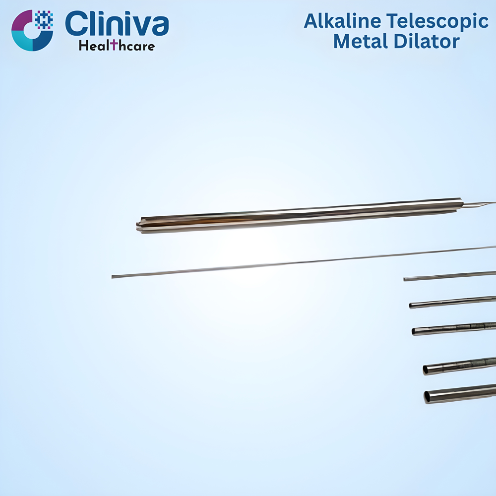 Alkaline Telescopic Metal Dilator Set