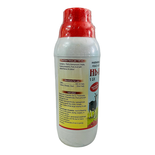 1 Ltr HB-Boost Haematinic Syrup Of Iron Folic Acid And Vitamin B12