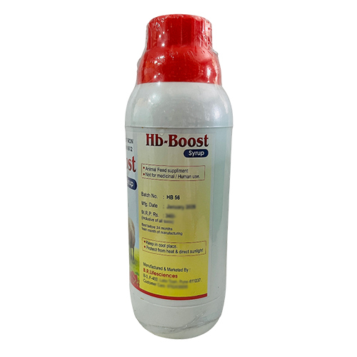 1 Ltr HB-Boost Haematinic Syrup Of Iron Folic Acid And Vitamin B12