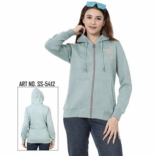5412 Women Zipper Sweatshirt