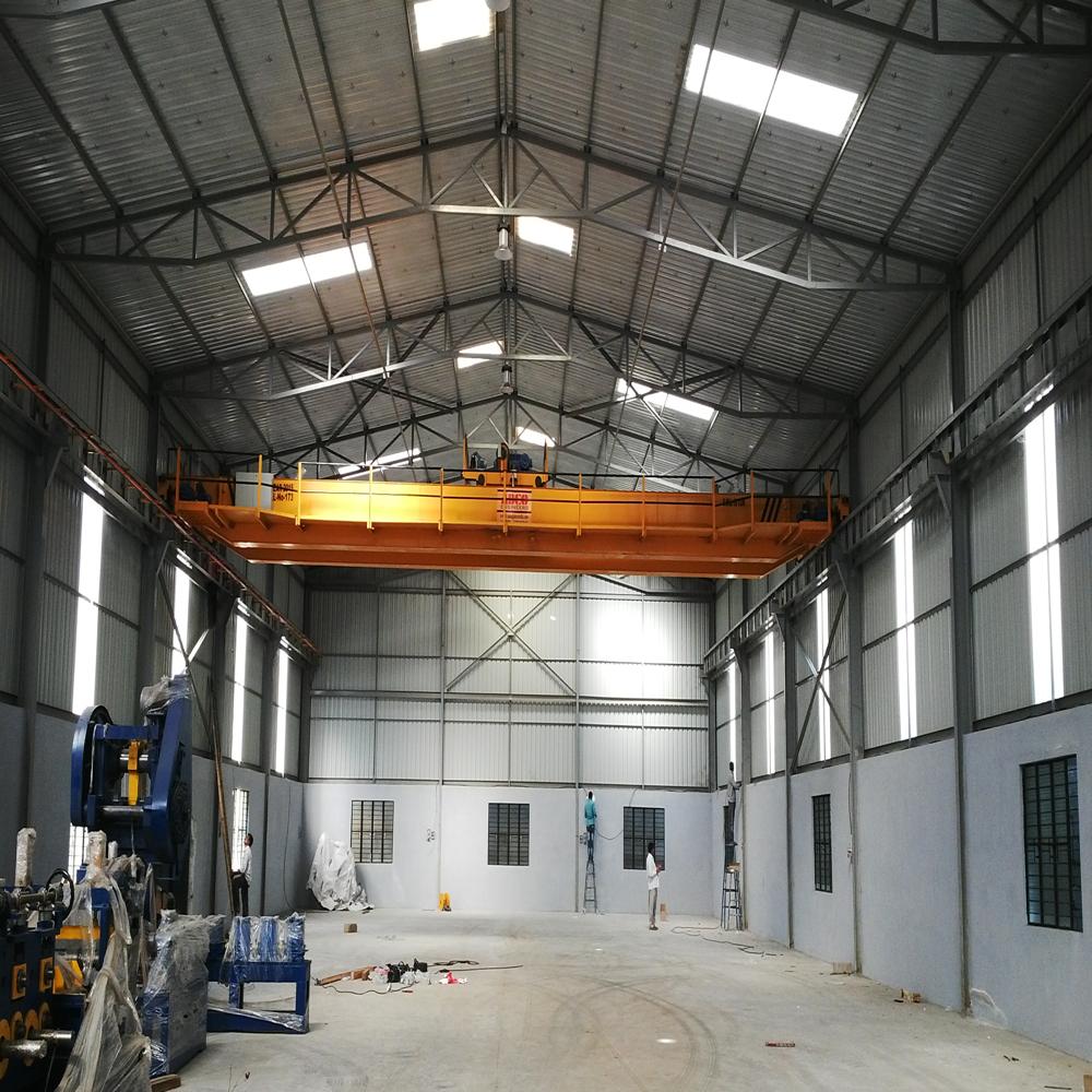 Yellow Double Box Girder Eot Crane