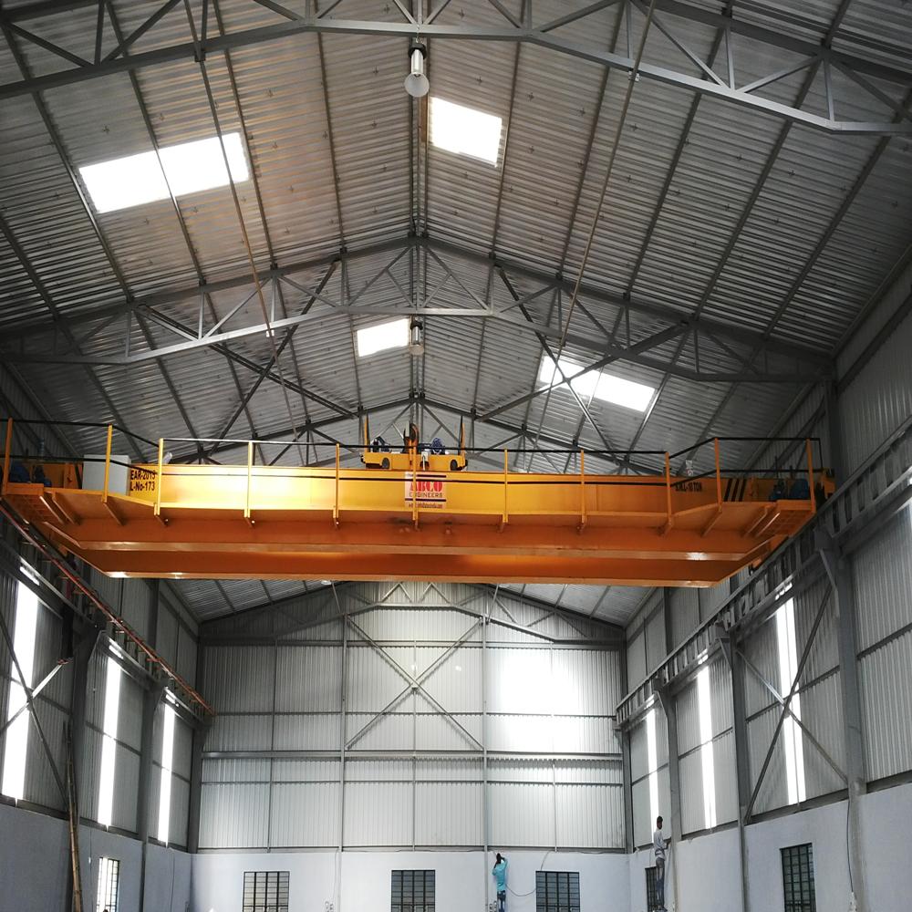 Yellow Double Box Girder Eot Crane