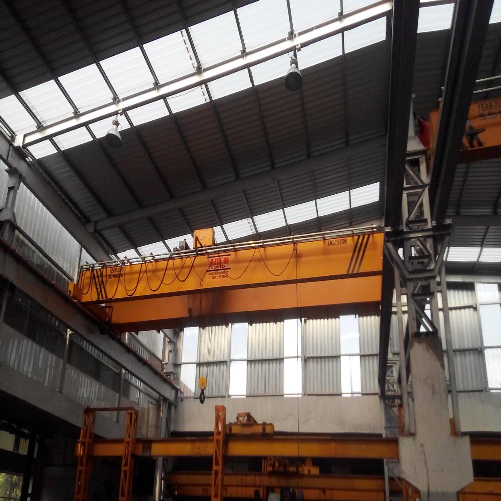 Yellow Double Box Girder Eot Crane