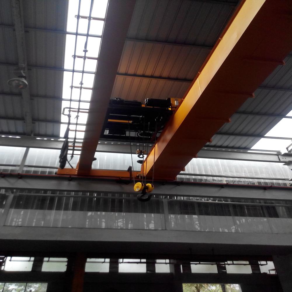 Yellow Double Box Girder Eot Crane