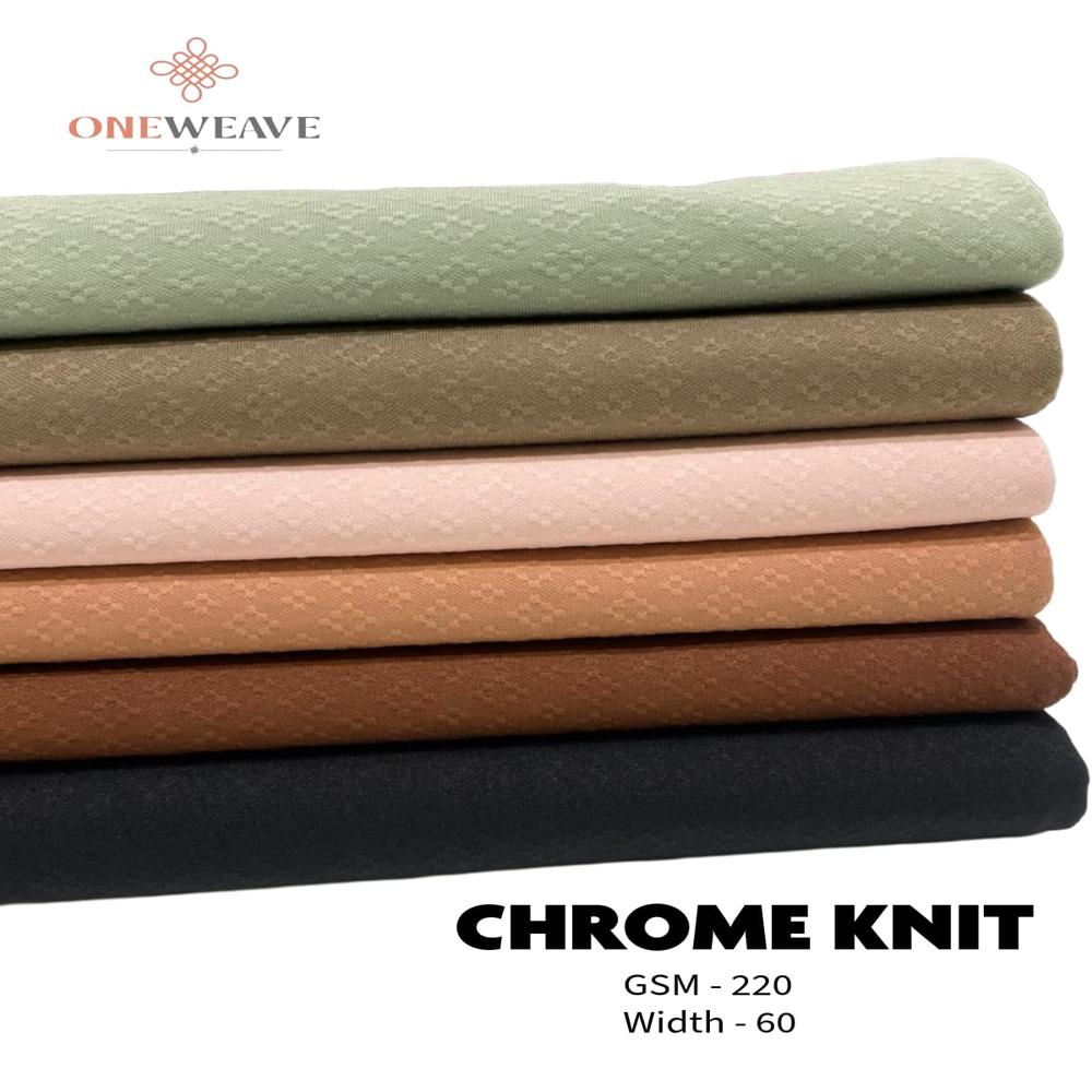 CHROME KNIT TSHIRT FABRIC