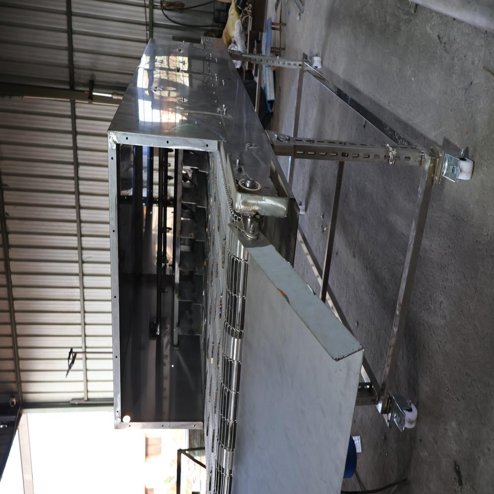 SS 304 Coconut Shell Washing Conveyor