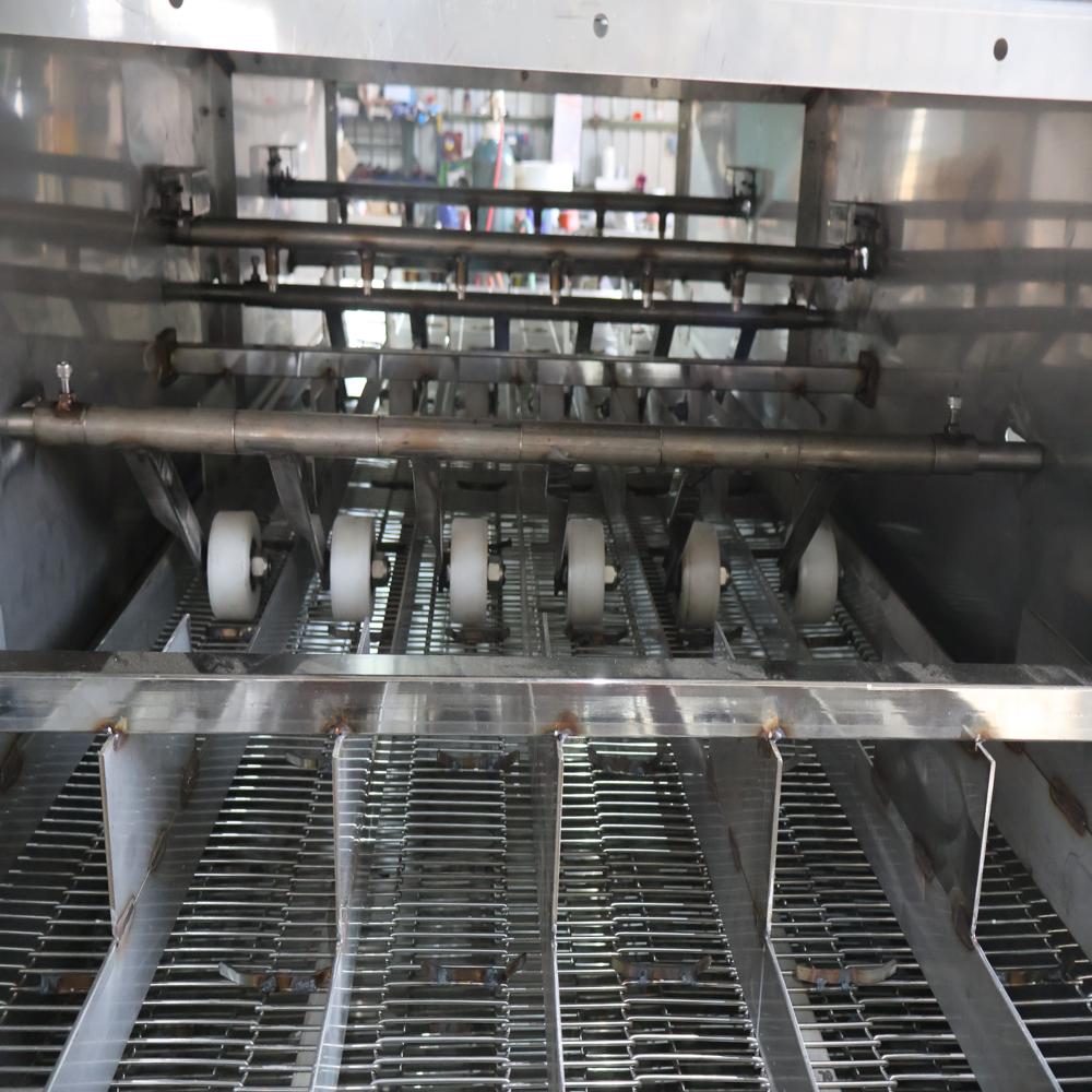 SS 304 Coconut Shell Washing Conveyor