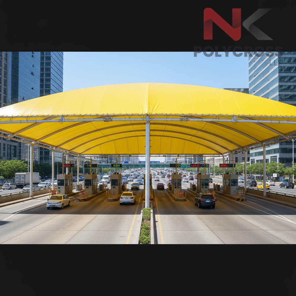 Traffic Barrier Cover - Color: Blue