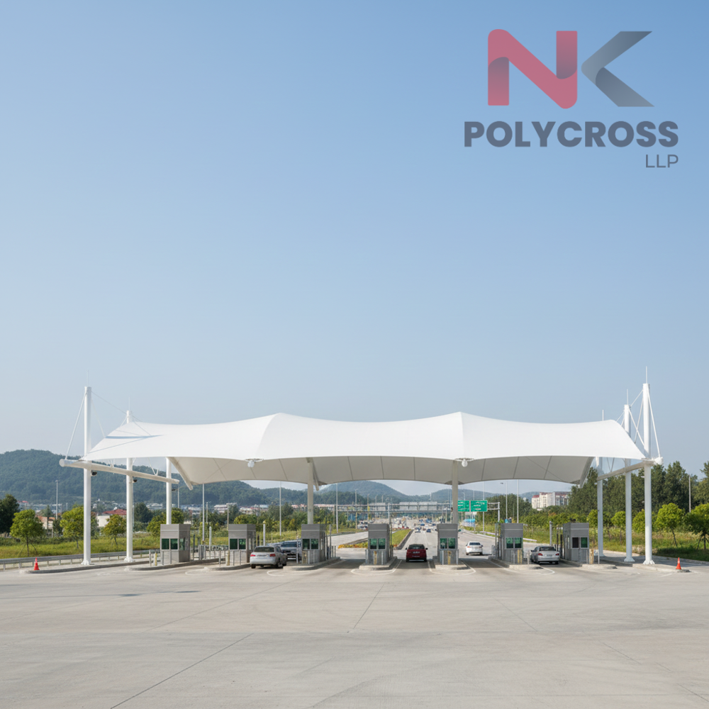 Traffic Barrier Cover - Color: Blue