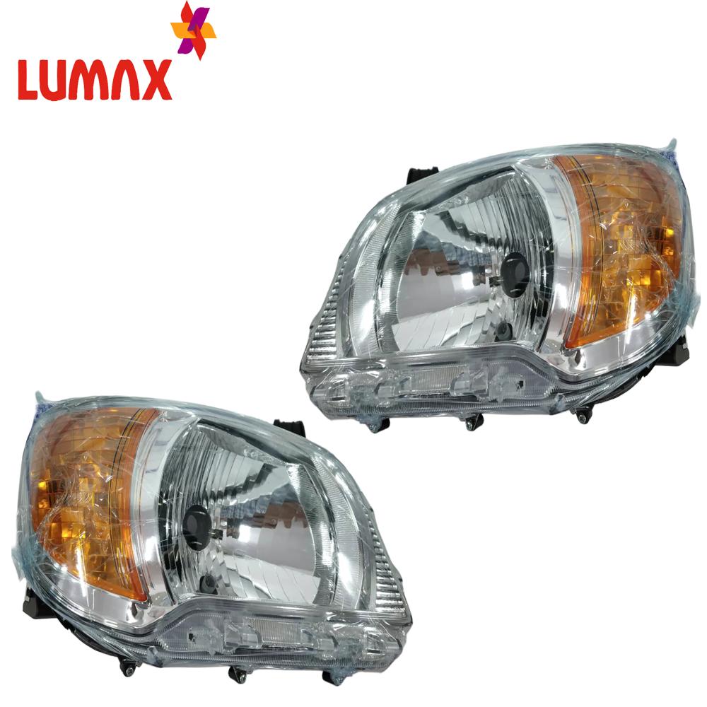 Lumax Headlight Assembly With Adjustable Motor For Maruti Suzuki K10 2010-2014