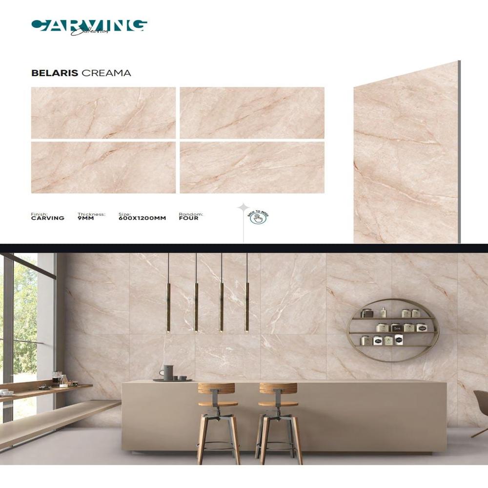 600*1200 Gvt Carving - Color: Multy