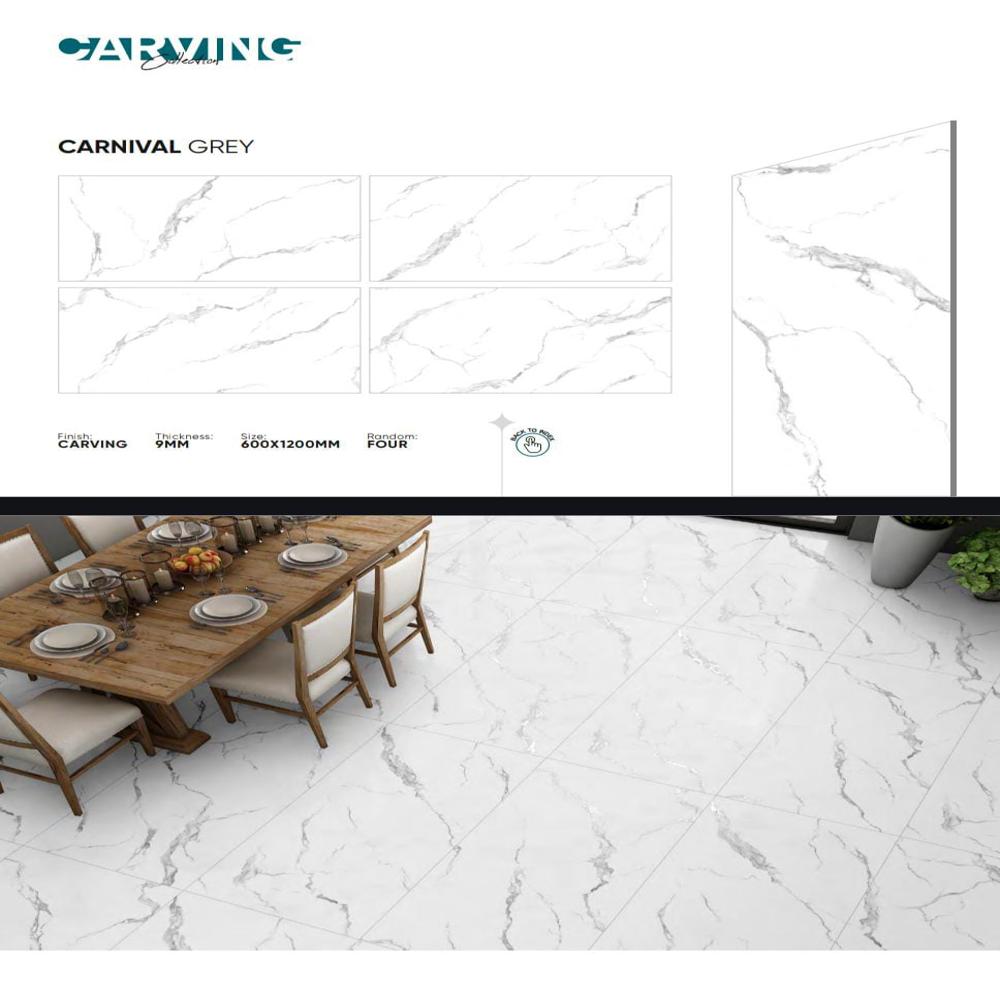 600*1200 Gvt Carving - Color: Multy