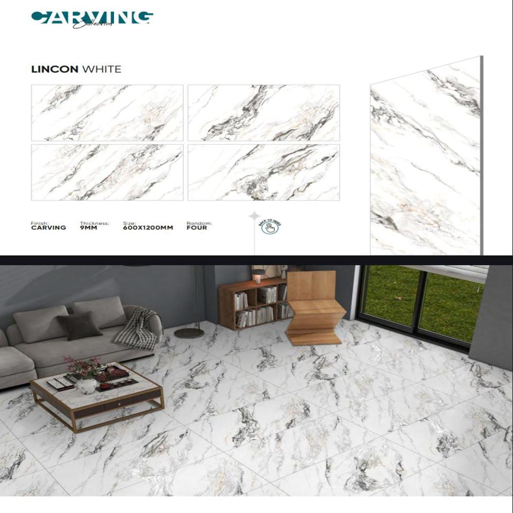 600*1200 Gvt Carving - Color: Multy