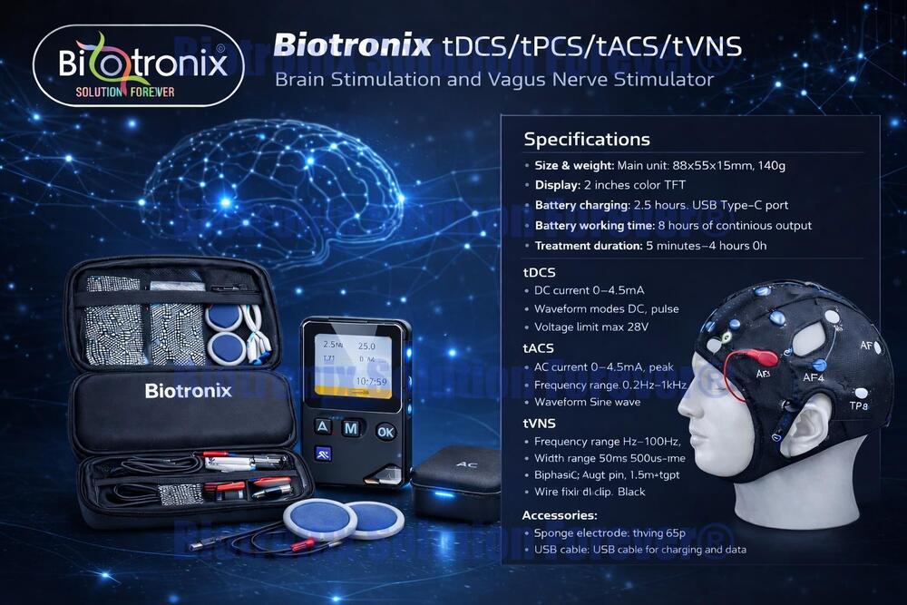 Bio VNS-1 Advanced Multi Mode Brain Stimulation System