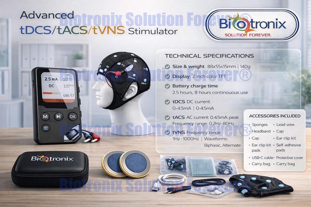 Digital TDCS TPCS TACS TVNS Neuromodulation Machine