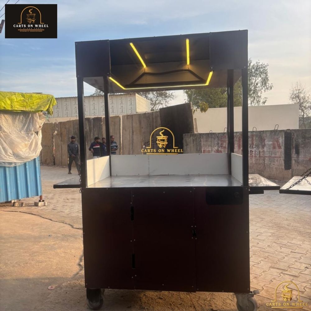 Coffee With Tejas Cart by cartsonwheel