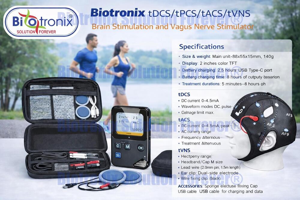 Professional Transcranial And Vagus Therapy Device