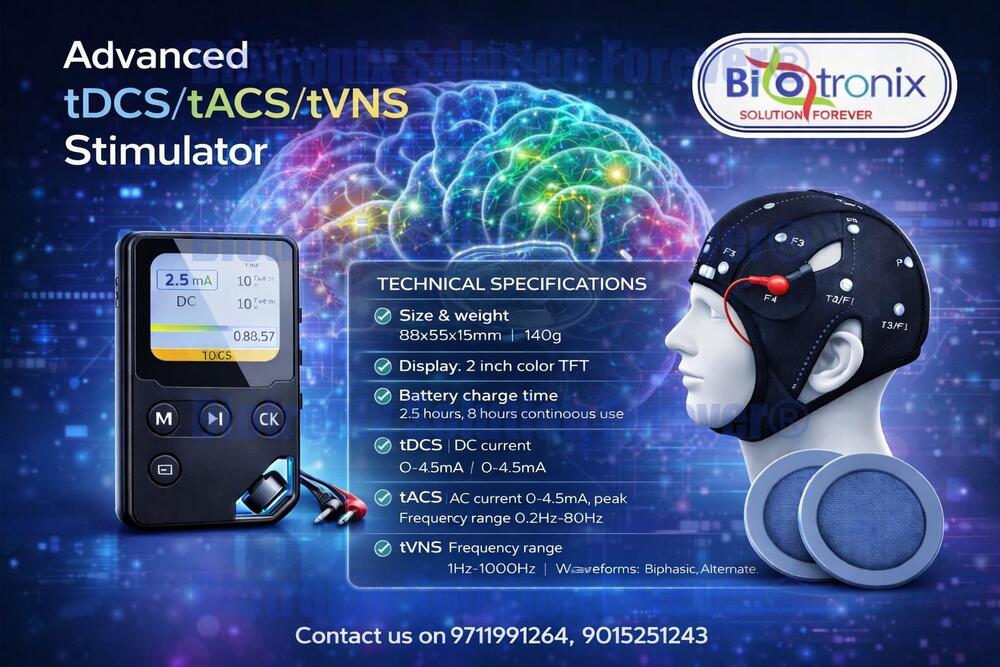 Professional Transcranial And Vagus Therapy Device