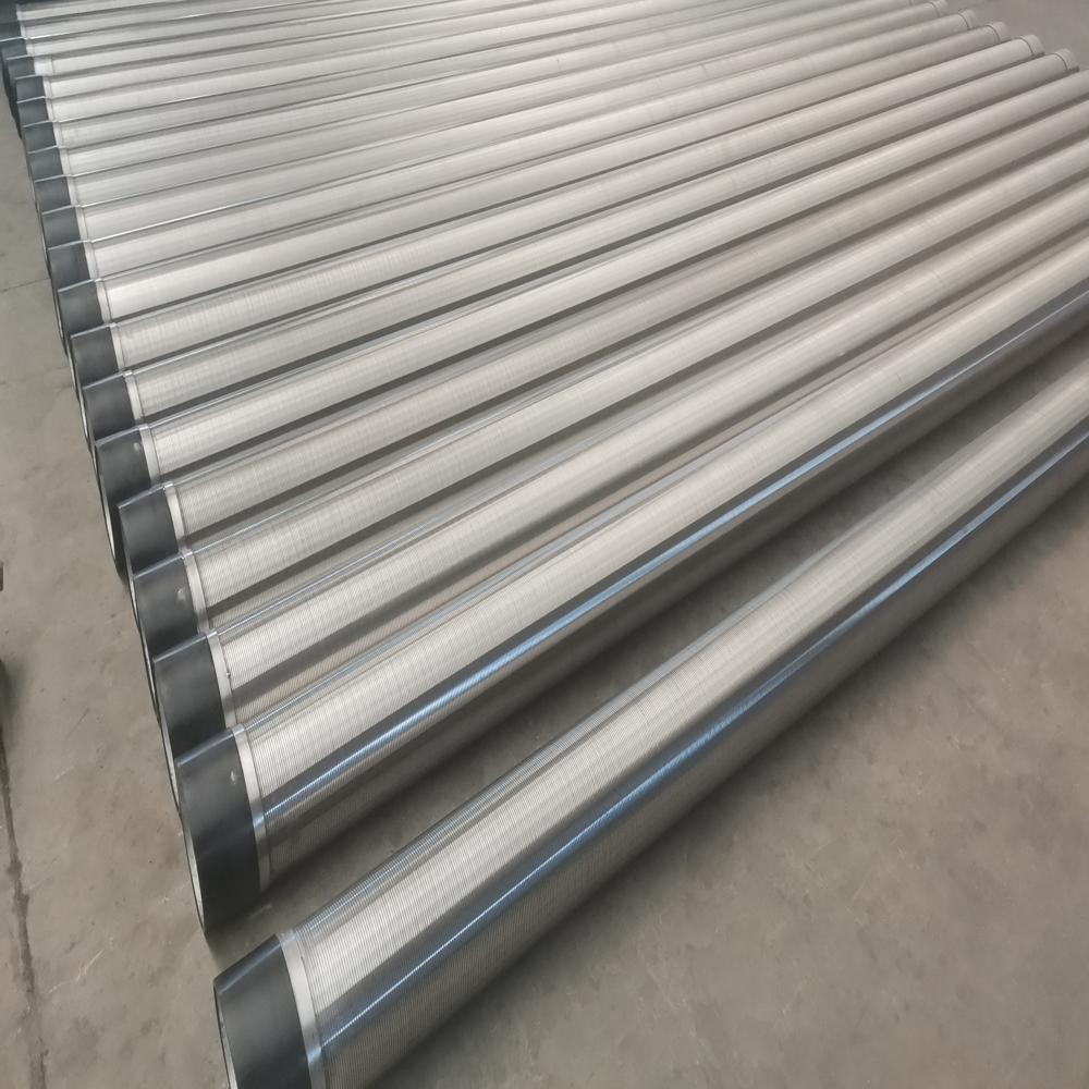 Wedge wire screen/well screen