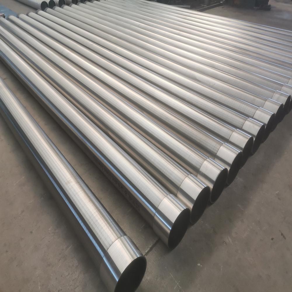 Wedge wire screen/well screen