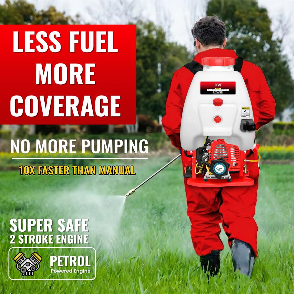 Knapsack Power Sprayer 2 Stroke - Capacity: 25 Ltr