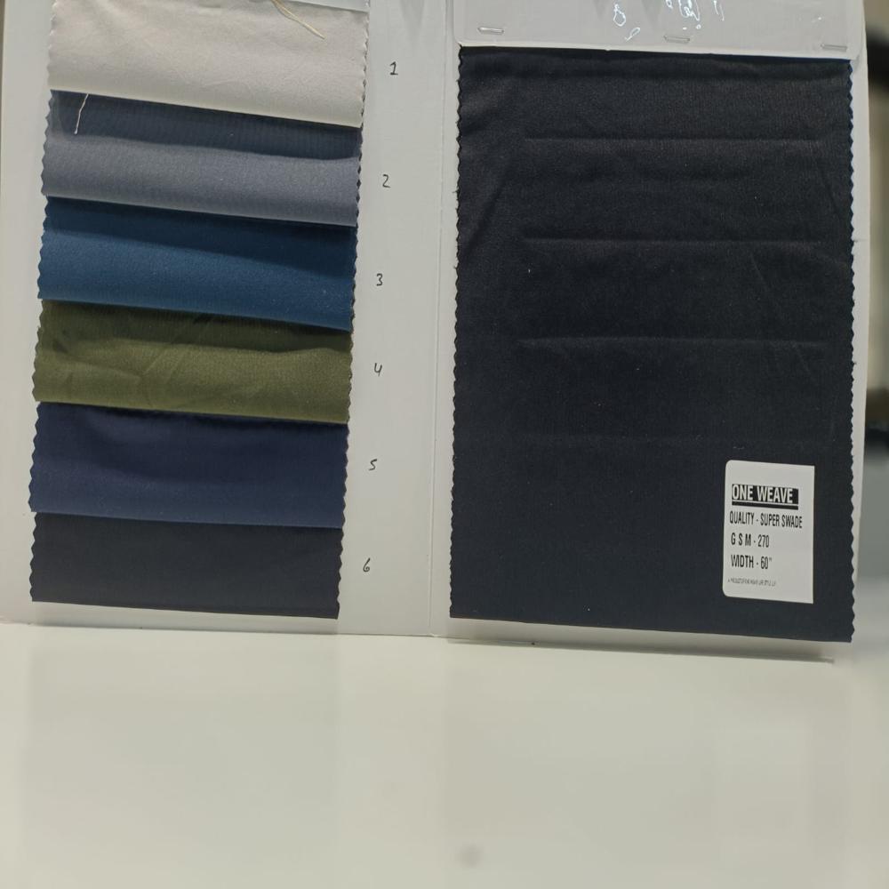 Superswade Polyester Lycra Trousers Fabric