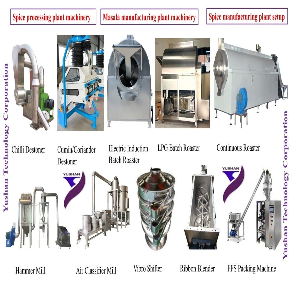 Spice Grinding Plant - Capacity: 100-750 Kg/hr