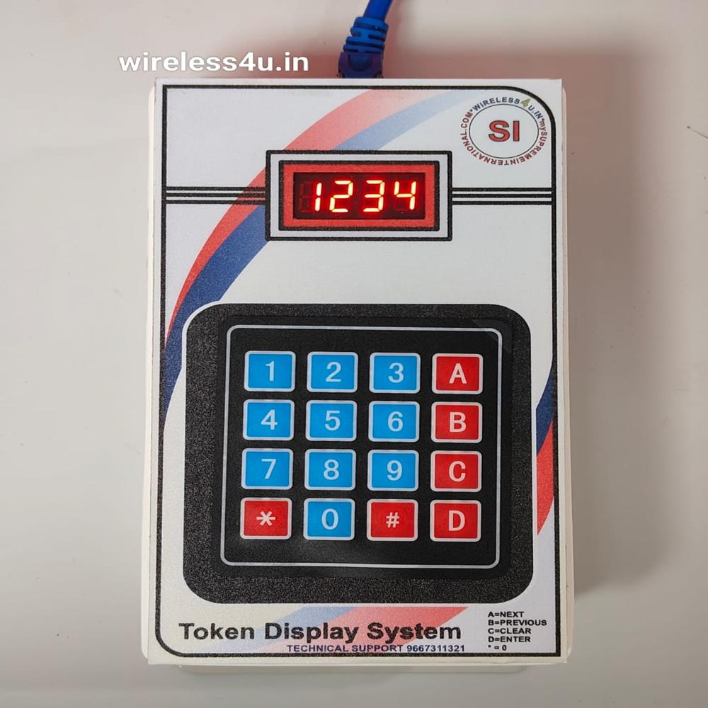 Token Display - Application: Wired