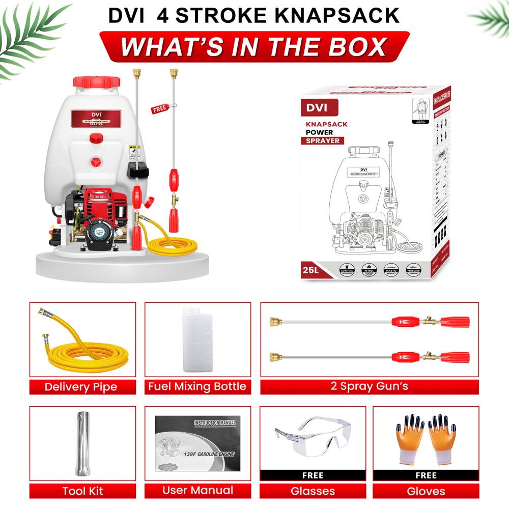 Knapsack Power Sprayer 35CC 4stroke