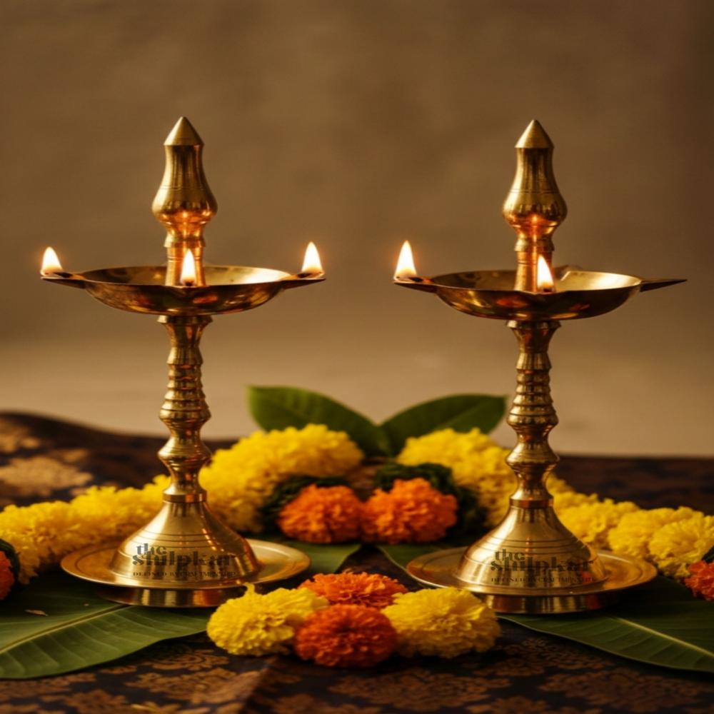 Fancy Diya - Color: Golden