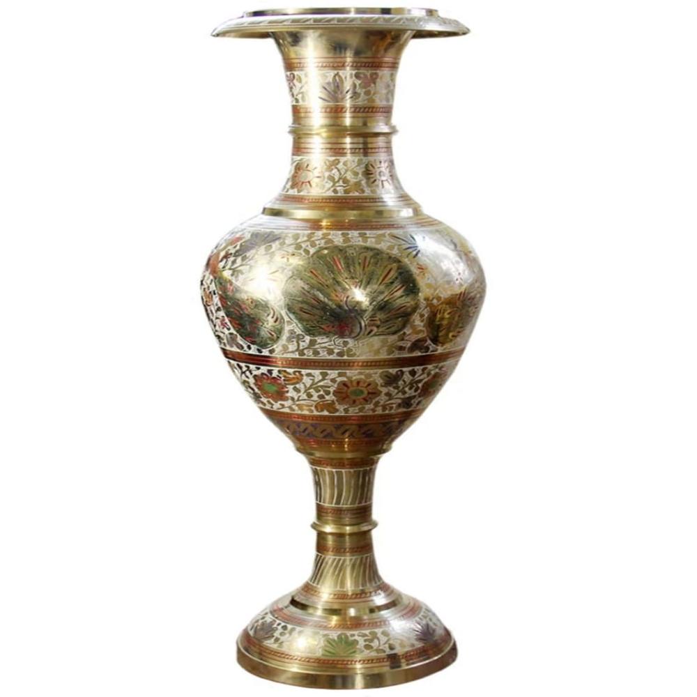 Brass Planter - Color: Golden