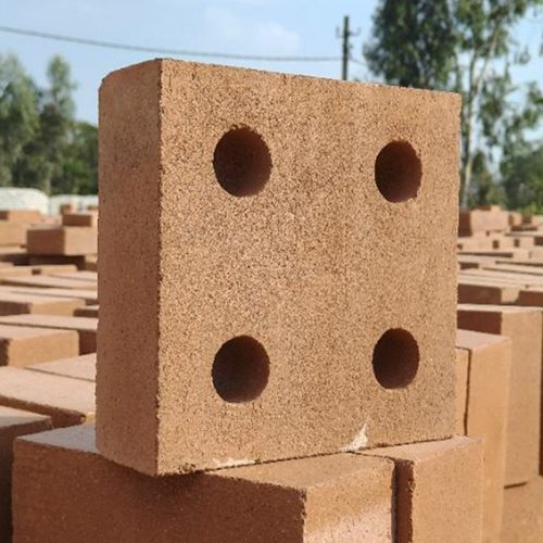 9x9x4 Inch Mud Block(CSEB) with hole