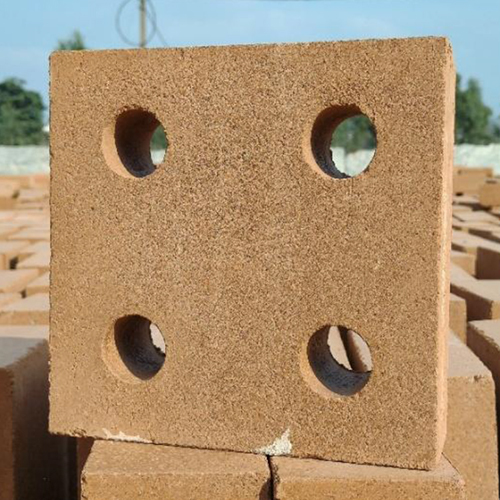 9x9x4 Inch Mud Block(CSEB) with hole