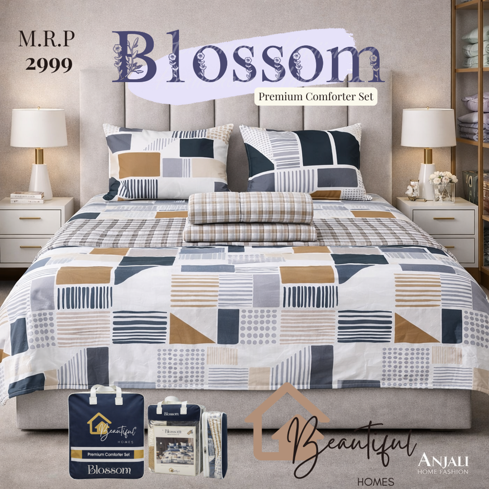 Blossom Double Bed Sheets