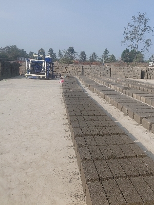 Concrete solid Block making machine